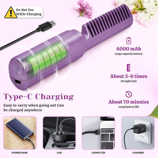 Portable Mini Electric Hair Straightener